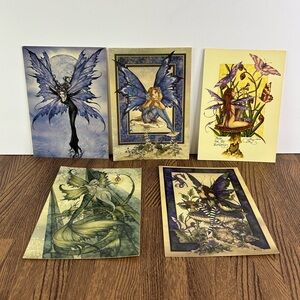 Vintage Amy Brown Fairy Postcards Set of 5 – C&D Visionary Art
